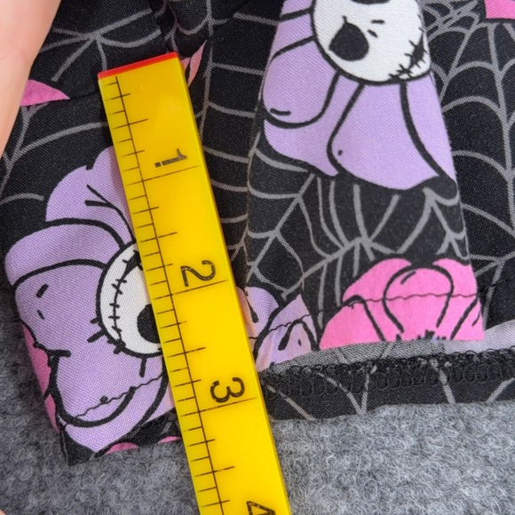Disney Nightmare Before Christmas Jack Skellington Floral Shorts Sleepwear‎ XL - Picture 7 of 7